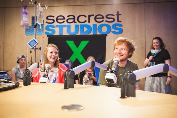 Celebrities in the Seacrest Studios