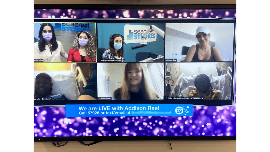 DJ Rae of Sunshine, Addison Rae, Dances With Patients Nationwide