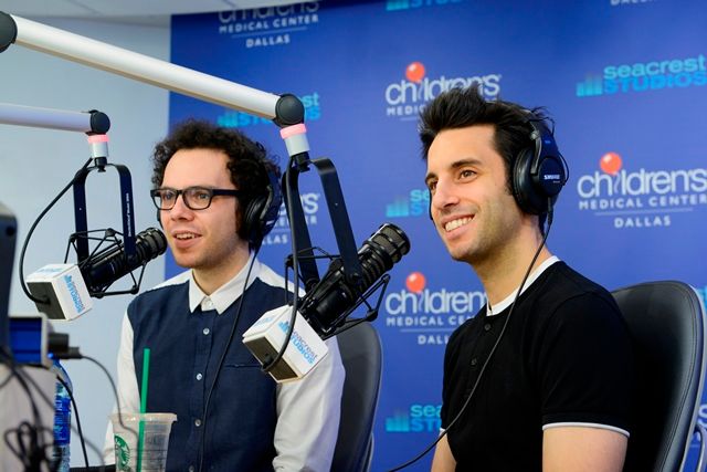 A Great Big World talks music and hairstyles during a visit to Children’s Medical Center