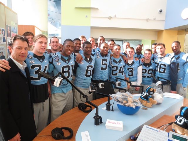 Belk Bowl Teams Score a Touchdown at Seacrest Studios