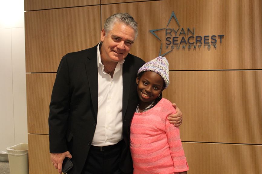 Michael Harney Visits Seacrest Studios At CHOC