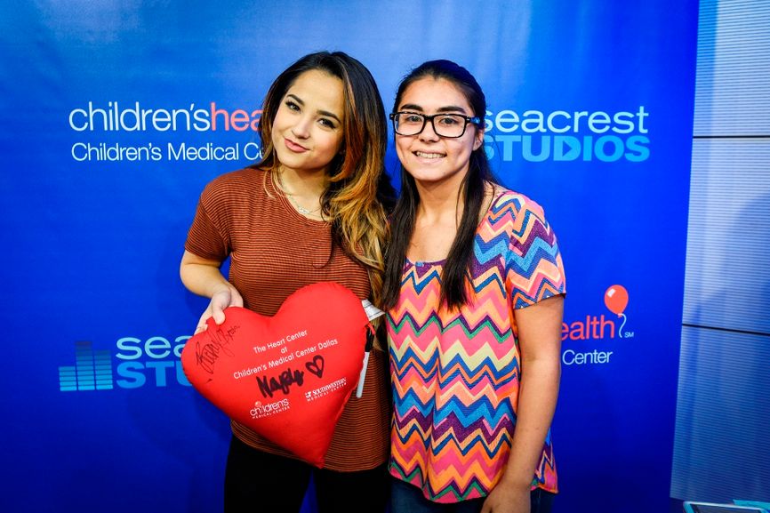 Becky G performs “Shower” at Seacrest Studios in Dallas