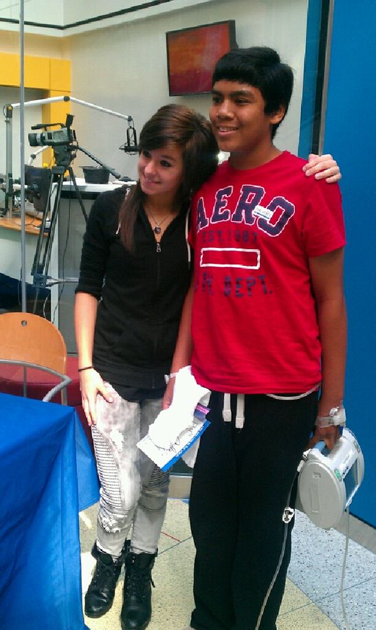 Christina Grimmie Plays Her Hit Songs At CHOP!