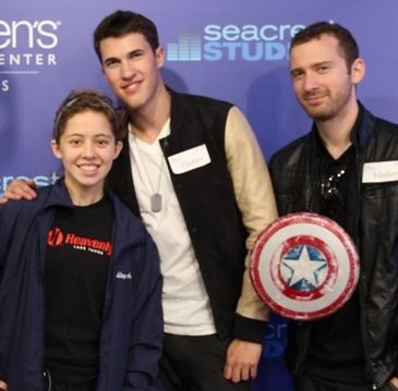 Timeflies Freestyles with Patients at Seacrest Studios in Dallas