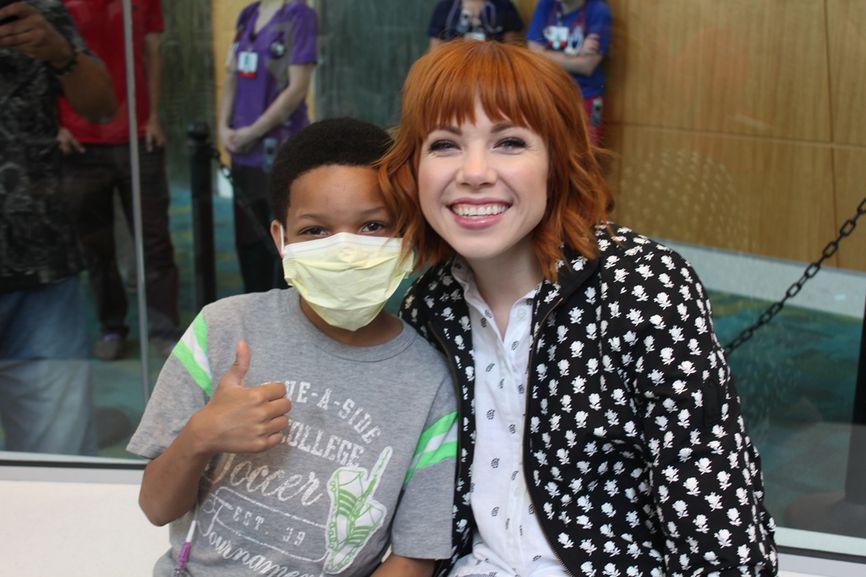 Carly Rae Jepsen Performs Her Hits In Seacrest Studios Atlanta