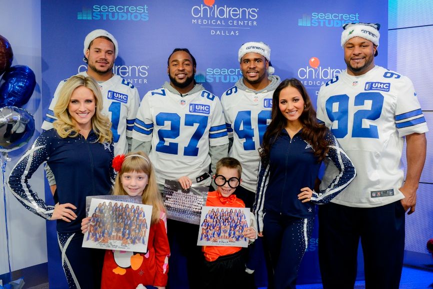 Dallas Cowboys Dance In Seacrest Studios