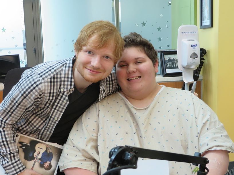 Ed Sheeran 'Multiplies' Happiness at Seacrest Studios!