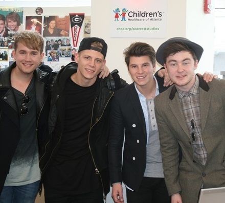 Rixton Makes A Stop At Seacrest Studios