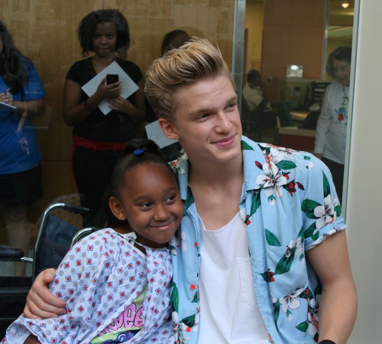 Teen Pop Sensations Cody Simpson and Ryan Beatty Perform at Seacrest Studios