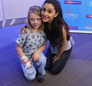 Ariana Grande Sings "Who Let The Dogs Out" At Seacrest Studios!