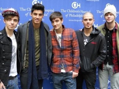 The Childrens Hospital of Philadelphia Welcomed British pop sensation The Wanted to The Voice!