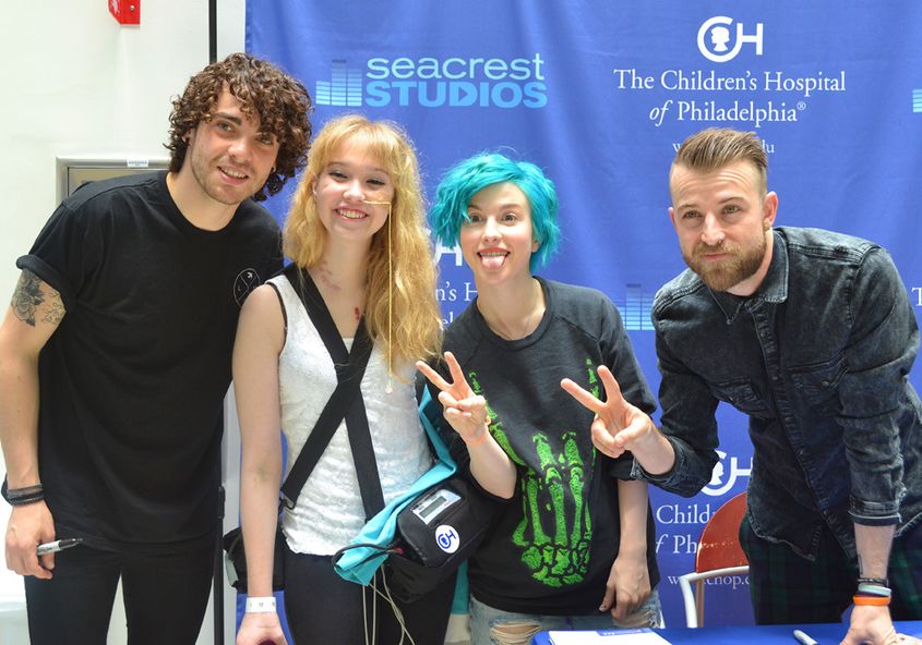 Paramore Inspires Patients At Seacrest Studios To Follow Their Dreams