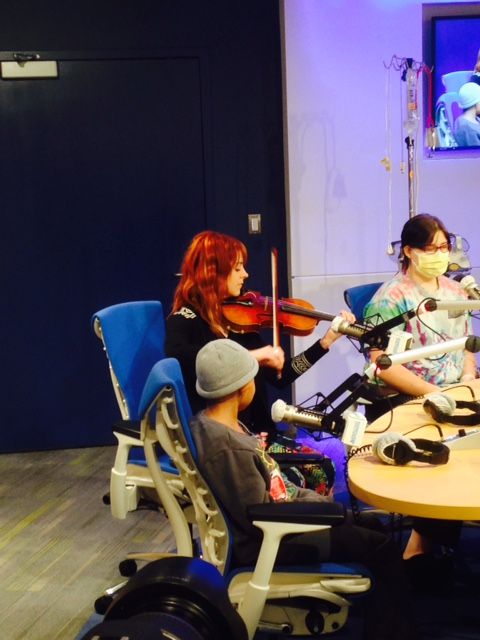 Lindsey Stirling Meets Her Biggest Fans At Seacrest Studios