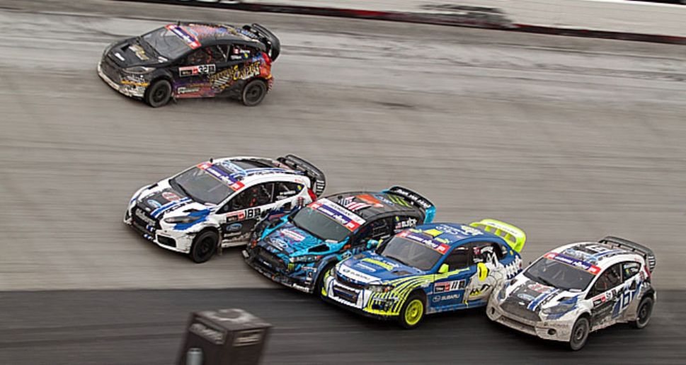 Seacrest Studios Welcomes Global RallyCross Drivers Tanner Foust and Steve Arpin!