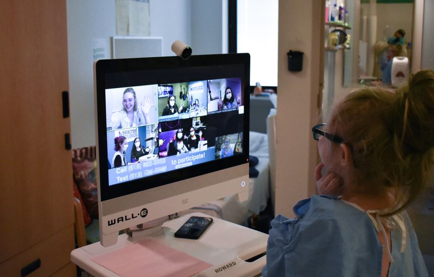 Princess Aurora, Elle Fanning, Visits Seacrest Studios