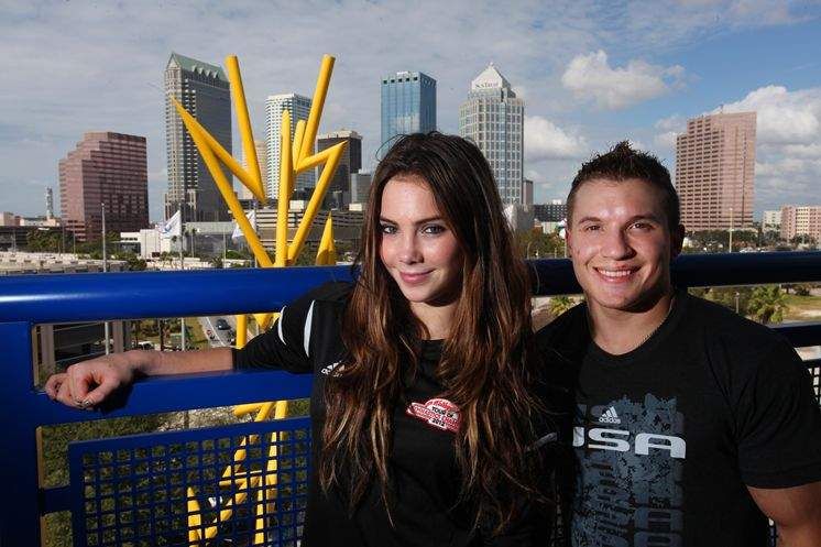 Jonathan Horton And McKayla Maroney Receive An Olympic Sized Welcome At CHOA!