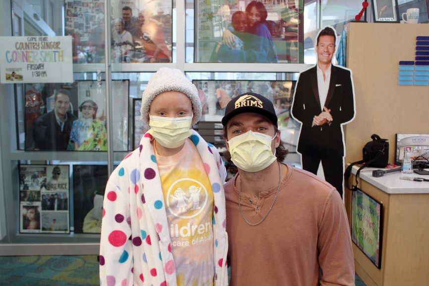 Conner Smith Brings Live Music to Childrens Healthcare of Atlanta