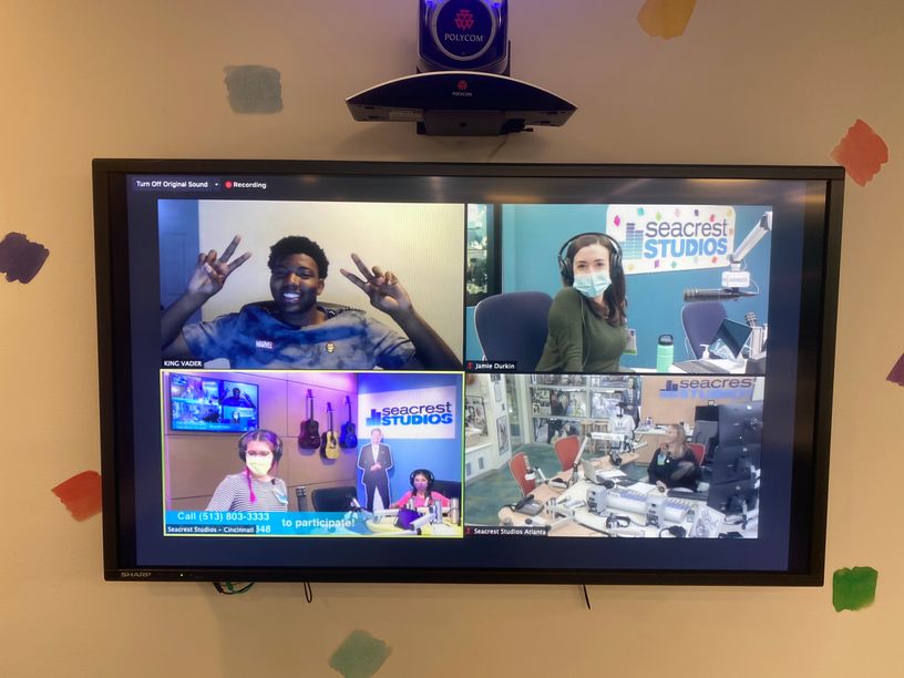 KING VADER Virtually Visits Cincinnati Childrens Hospital