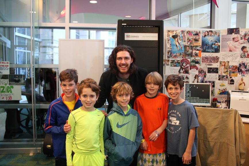 Hozier Sings 'Take Me To Church' At Seacrest Studios in Atlanta