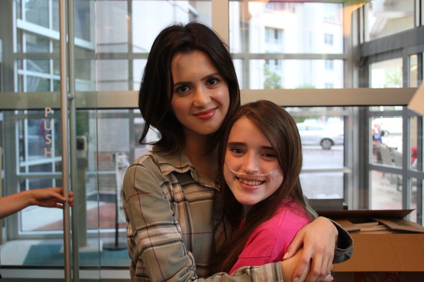 Laura Marano Inspires Patients At Seacrest Studios Atlanta