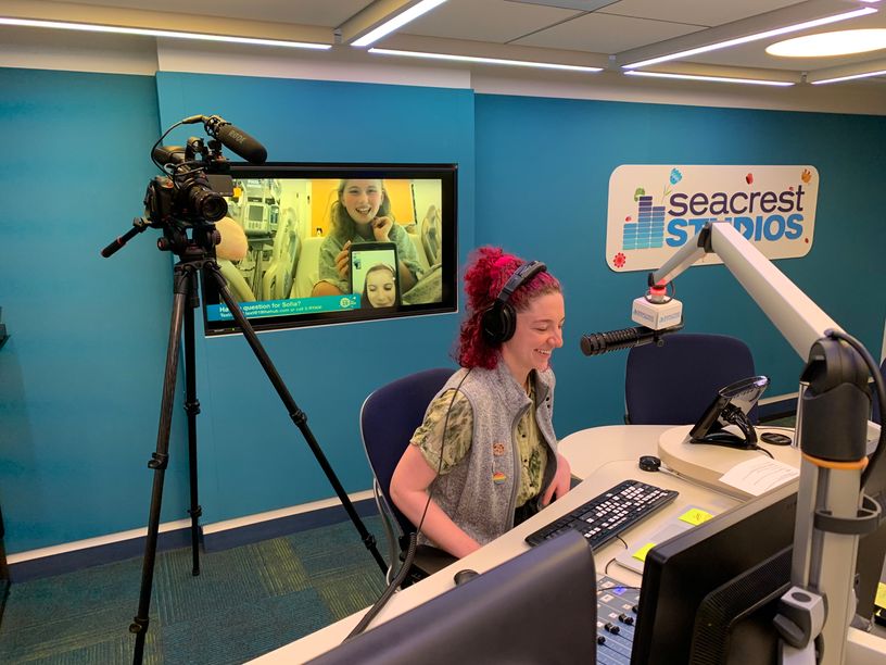 Sofia Carson Brings the Magic to Boston Children’s Hospital