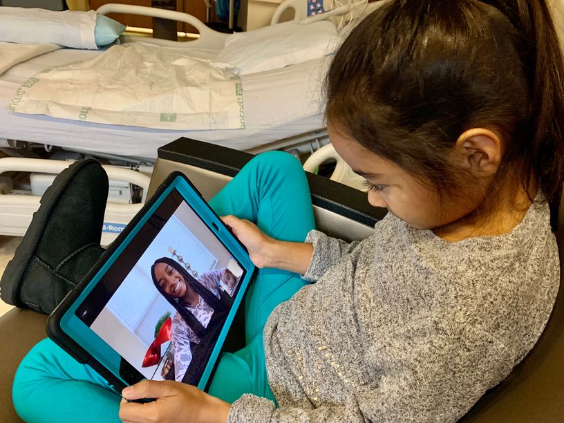 Patients Score A Perfect Ten When Interviewing Simone Biles
