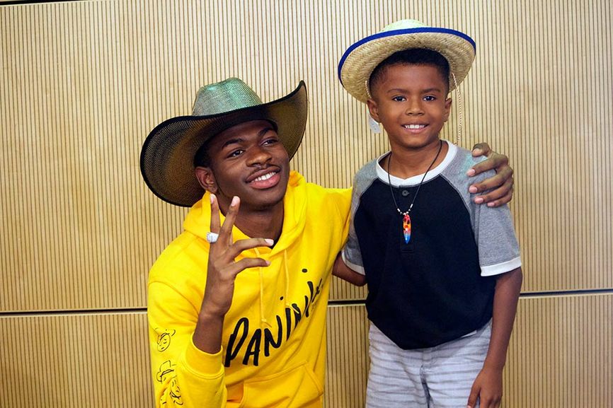 Lil Nas X Brings Old Town Road To Seacrest Studios