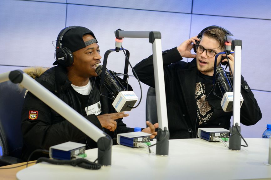 MKTO Stops By Seacrest Studios While On Tour With Emblem3!