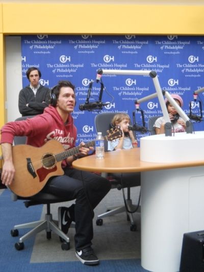 Andy Grammer Visits Children's Hospital Of Philadelphia!
