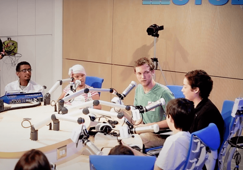 Phillip Phillips Plays Backwards Forwards At Seacrest Studios