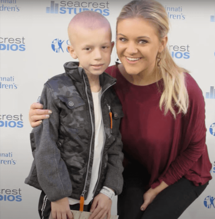 Kelsea Ballerini Sings at Seacrest Studios