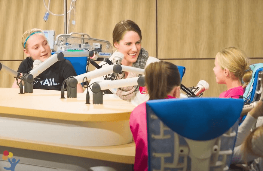Missy Franklin Makes A Special Holiday Visit To Seacrest Studios