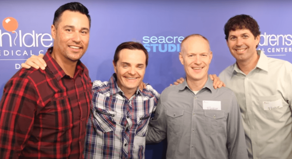 The Piano Guys Challenge A Patient To A Dance-Off During Seacrest Studios Visit
