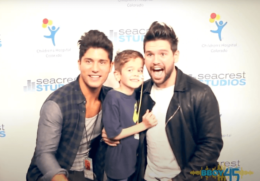 Dan + Shay Sing Along With Patients At Seacrest Studios