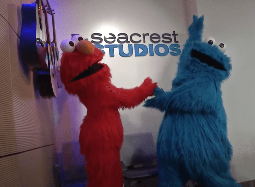More Sesame Street Love At Seacrest Studios!