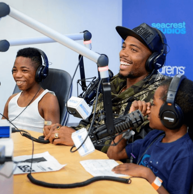 B.o.B Talks Tetris and Enchiladas At Seacrest Studios