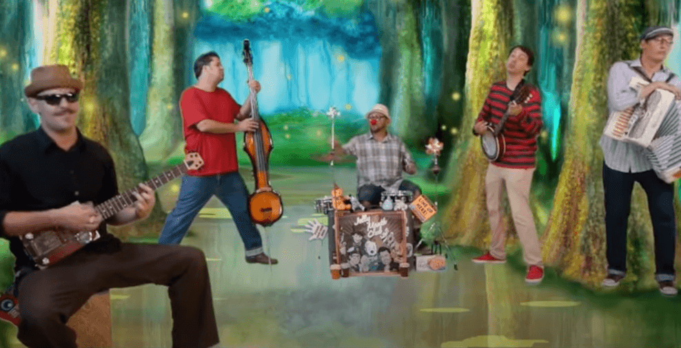 Jelly of the Month Club Performs At Seacrest Studios!