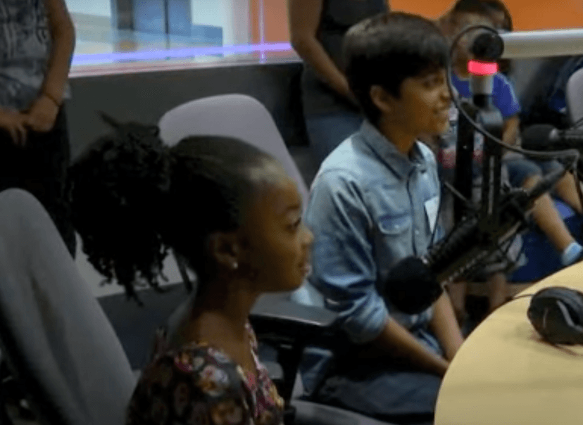 Karan Brar and Skai Jackson from Jessie Hang Out At Seacrest Studios!