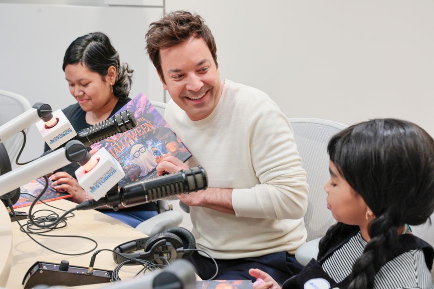 A Special “FALLOWEEN” Treat with Jimmy Fallon at Seacrest Studios New York!