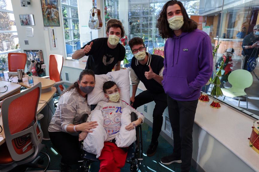AJR Stops by Seacrest Studios at CHOA Before Jingle Ball