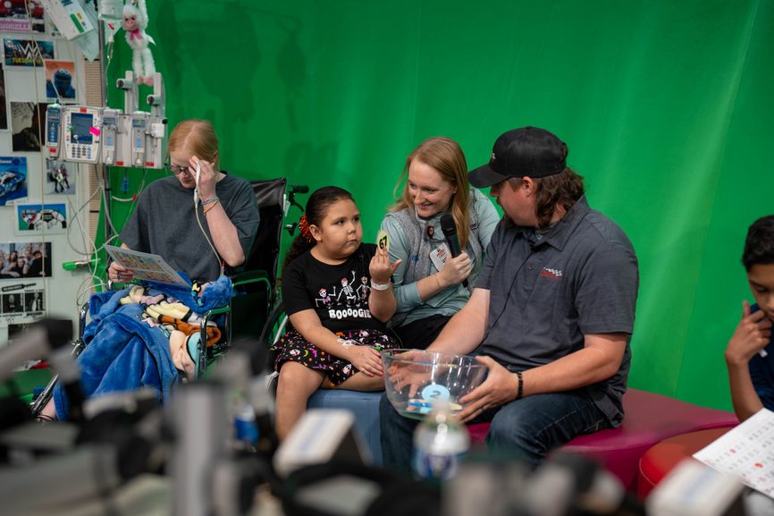 Josh Williams Returns to Seacrest Studios at Childrens Health in Dallas