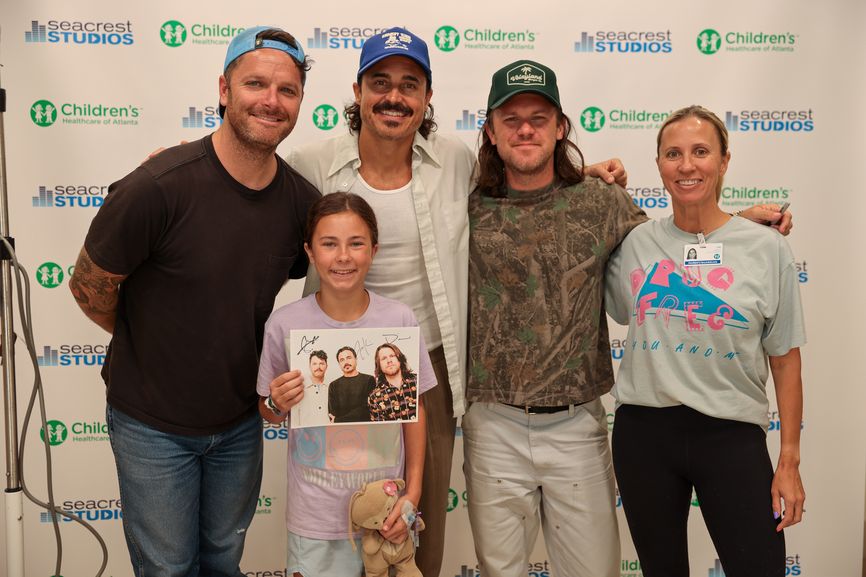 The Fray Brings “How to Save a Life” Spirit to Children’s Healthcare of Atlanta