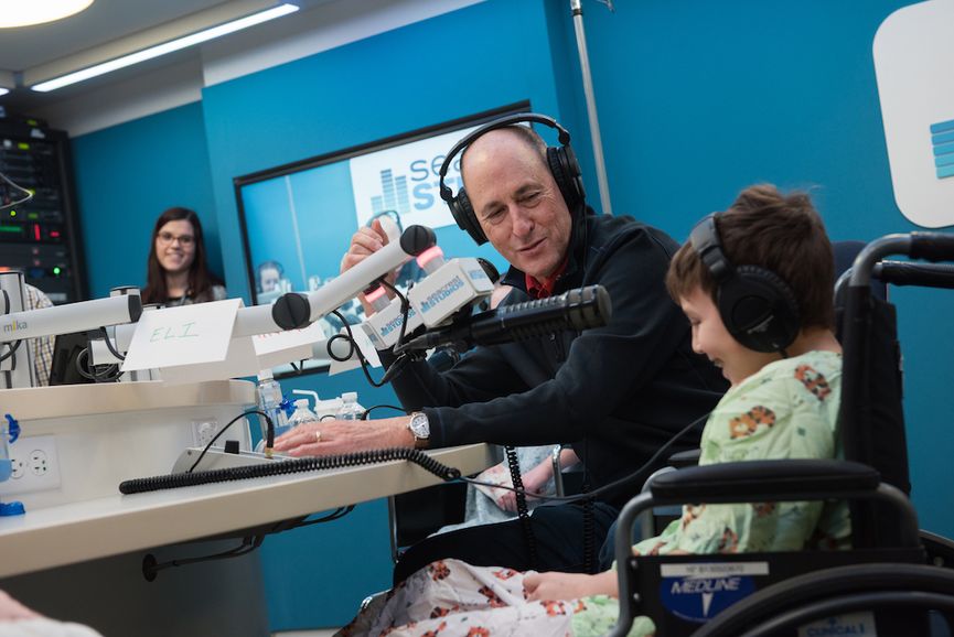KISS 108's Matty in the Morning visits Seacrest Studios Boston!