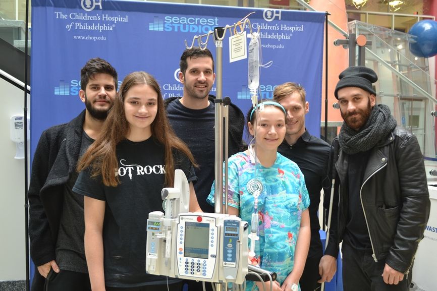 X Ambassadors Give Patients Inspiring Advice At Seacrest Studios