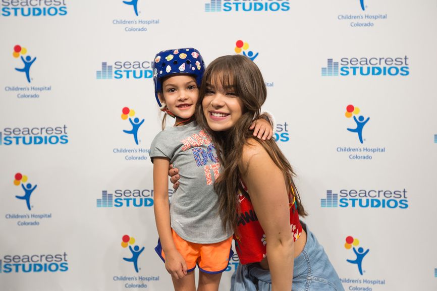 Hailee Steinfeld Is Interviewed By Patients At Seacrest Studios Colorado