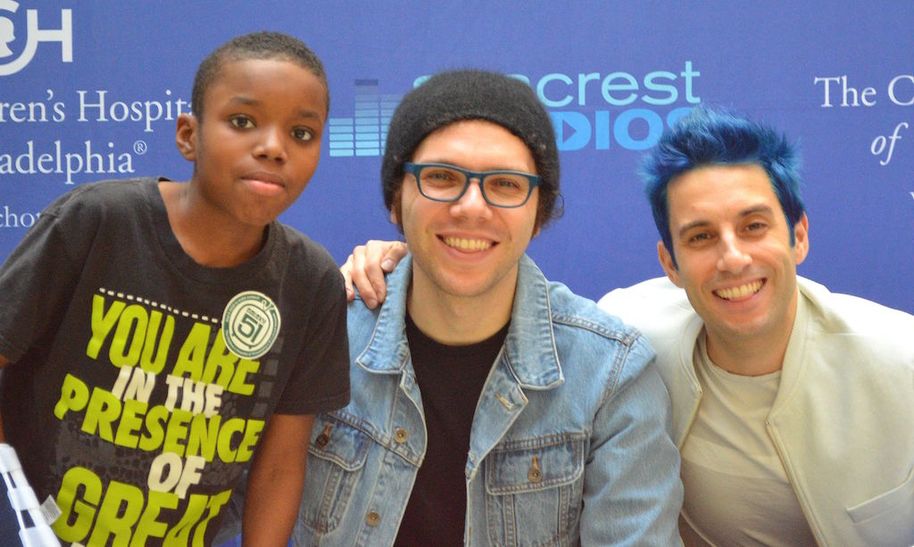 A Great Big World Performs For Patients At Seacrest Studios Philly