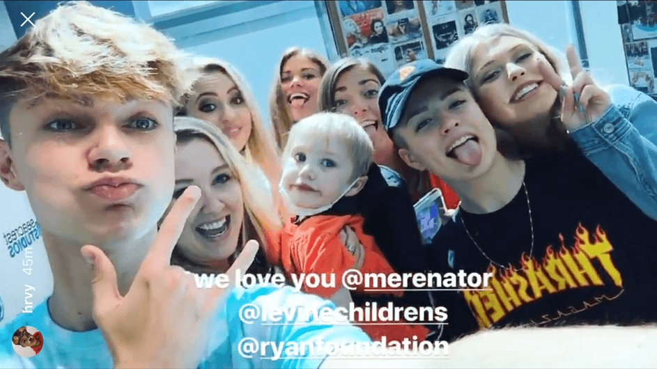 Loren Gray, Harvey Cantrell & Tyler Brown Stars Visit Seacrest Studios Charlotte