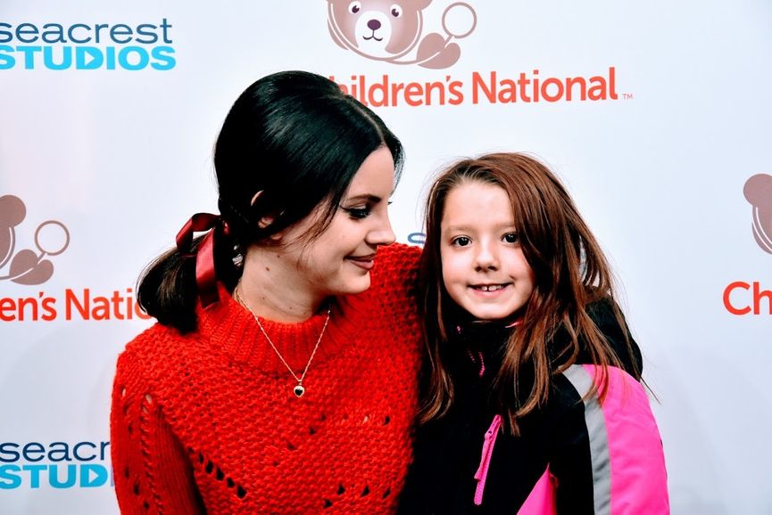 Lana Del Rey Brings all the Sparkle to Children's National!