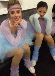 Newark - Ashley & Mirai backstage