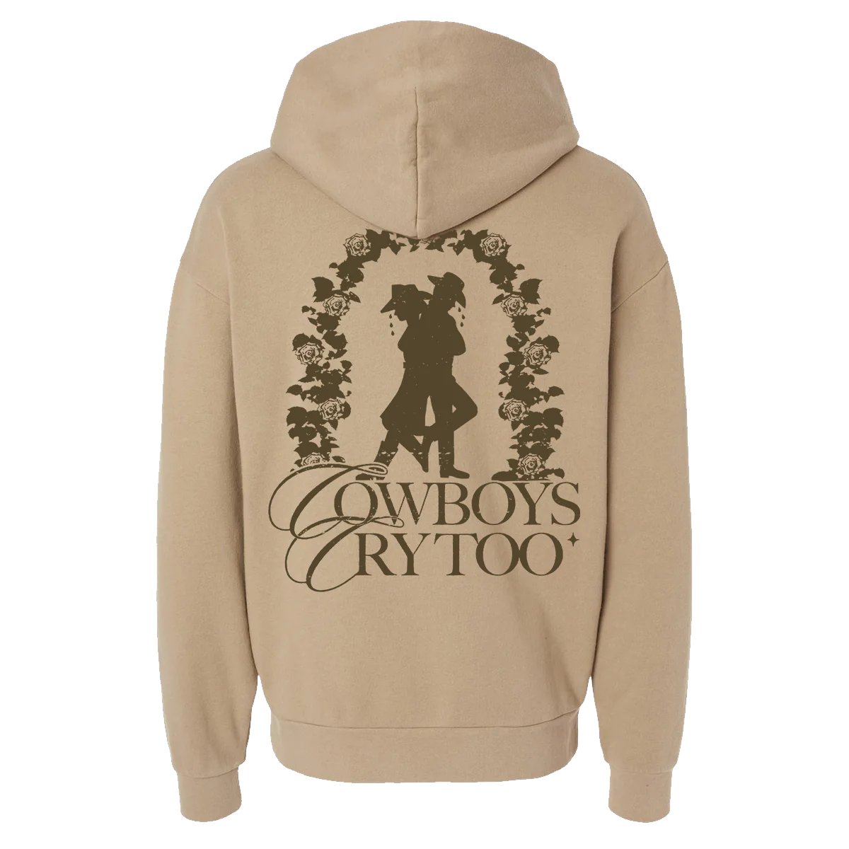 COWBOYS CRY TOO HOODIE $80